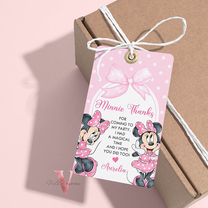 Self Editable Oh TWOdles Minnie Mouse Birthday Invitation, Light Pink Polka Dot Invite, 2 year old Girl Second Birthday Instant Download