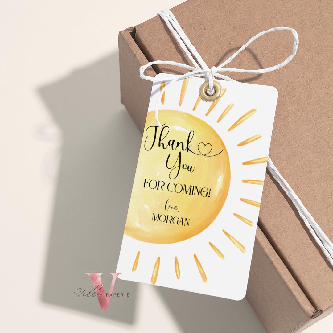 Yellow First Trip Around The Sun Birthday Invitation | Editable 1st Sunshine Invite | Editable Boho Sun Rainbow Boy Girl Instant Template